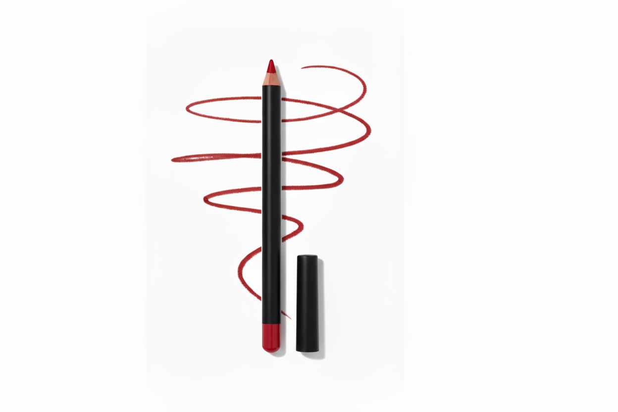 Red lip pencil without logo